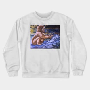 Sasquatch Child: Waterplay Crewneck Sweatshirt